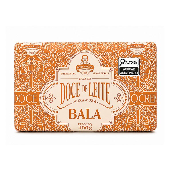 Bala de Doce de Leite Puxa-Puxa Dona Lazara 400g
