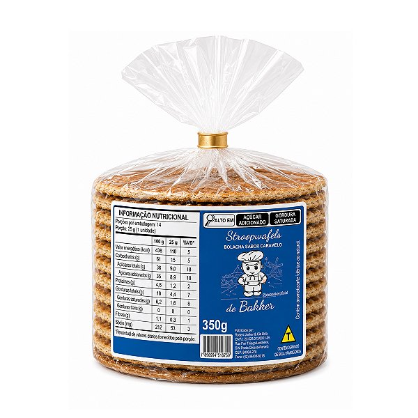 Stroopwafels de Bakker 350g