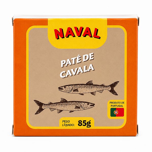 Pate de Cavala Naval 85g