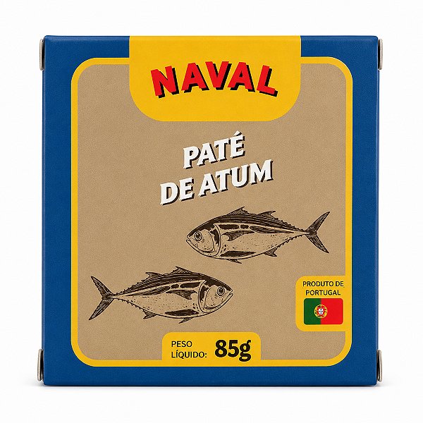 Pate de Atum Naval 85g