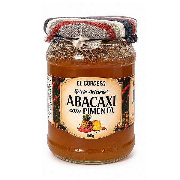 Geleia de Abacaxi com Pimenta El Cordero 150g