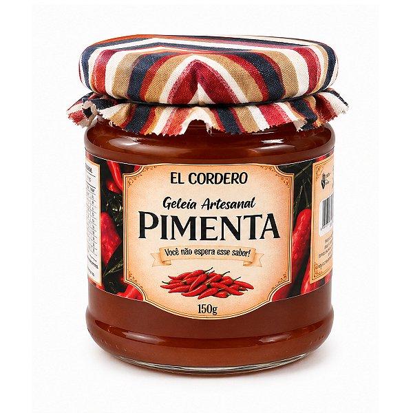 Geleia de Pimenta El Cordero 150g