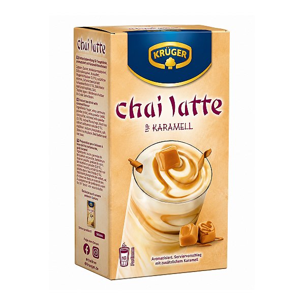 Chai Latte Sabor Caramelo Kruger 250g