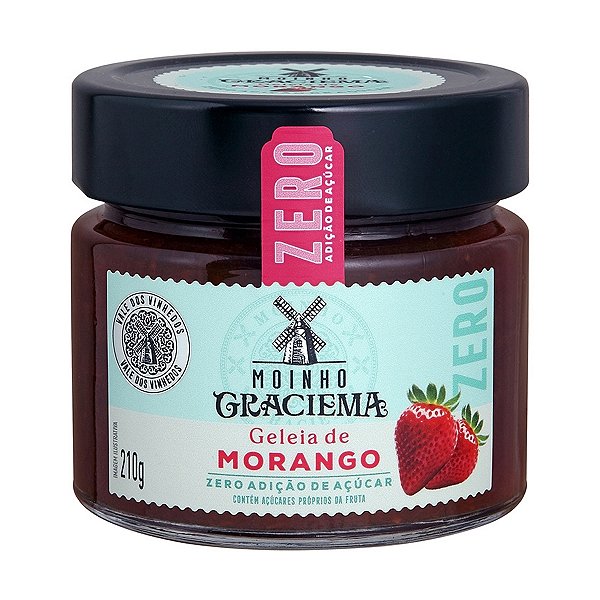 Geleia de Morango Zero Moinho Graciema 210g