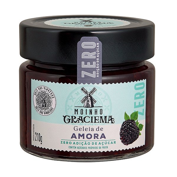 Geleia de Amora Zero Moinho Graciema 210g