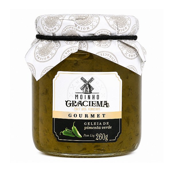 Geleia Gourmet de Pimenta Verde Moinho Graciema 260g