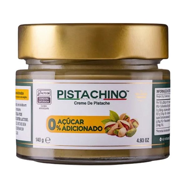 Creme de Pistache Zero Açucar Pistachino 140g