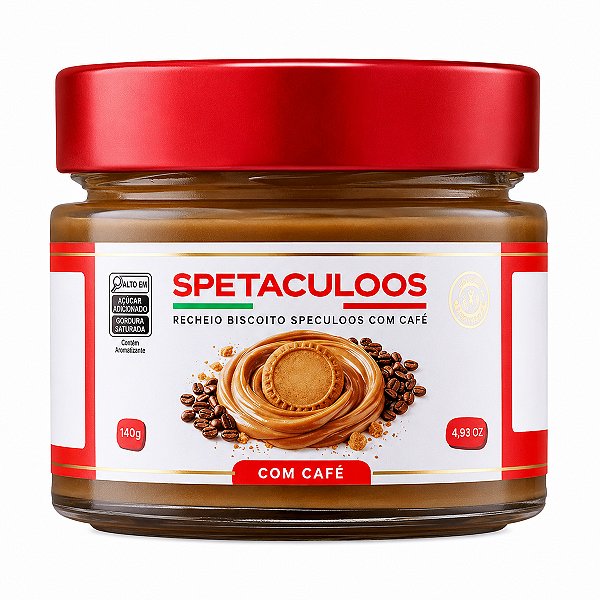 Creme de Biscoito Speculoos com Cafe Spetaculoos 140g