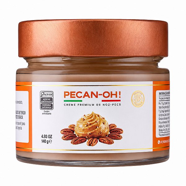 Creme de Noz Pecan Pecan-Oh 140g