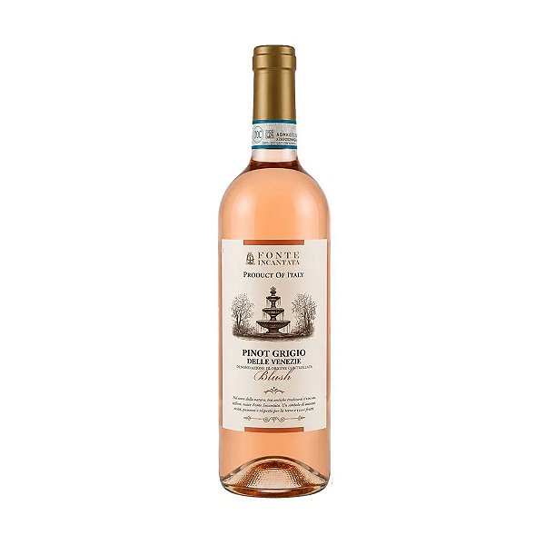 Vinho Rose Meio Seco Fonte Incantaia Pinot Grigio 750ml