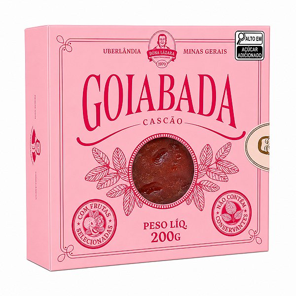 Goiabada Cascao Caixa Dona Lazara 200g