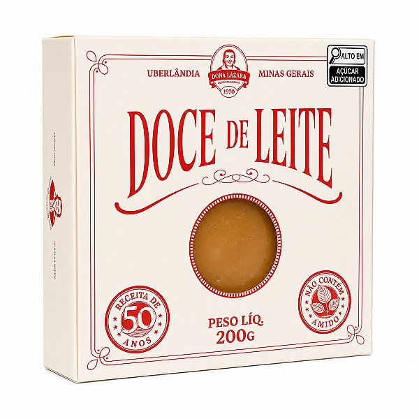 Doce de Leite Caixa Dona Lazara 200g