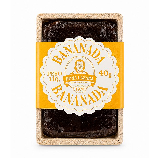 Bananada Caixote Dona Lazara 40g