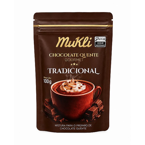 Sache de Chocolate Quente Tradicional Mukli 100g