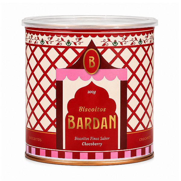 Biscoito Sabor Chocoberry Bardan 200g