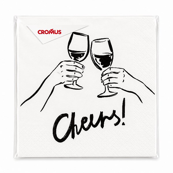 Guardanapo Cheers 32,5x32,5 20 Folhas