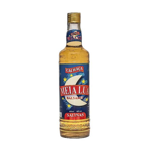 Cachaça Meia Lua Bálsamo 670ml