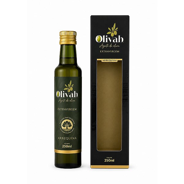 Azeite de Oliva Extra Virgem Arbequina Ac. 0,2% Olivah 250ml