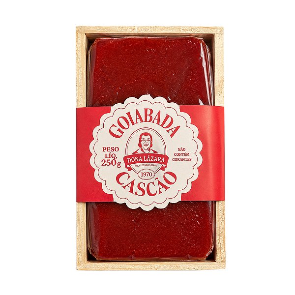 Goiabada Cascao Caixote Dona Lazara 250g