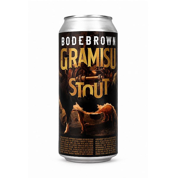 Cerveja Bodebrown Tiramisu Stout Lata 470ml