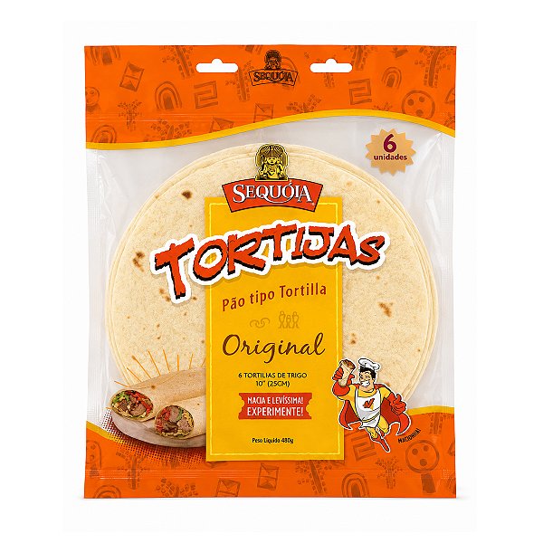Tortilla 25cm Sequoia 480g