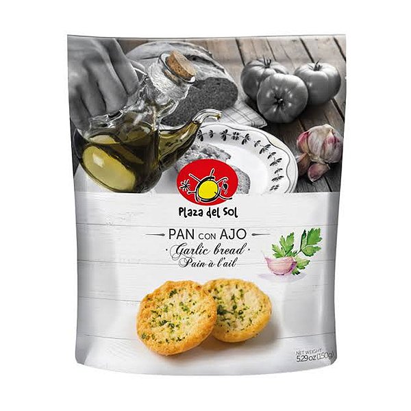 Pão Torrado com Alho Plaza del Sol 150g