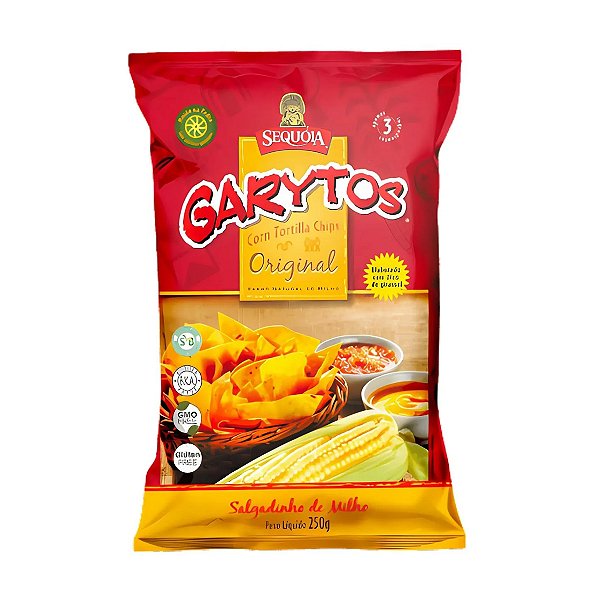 Tortilla Chips Garytos Sequoia 250g