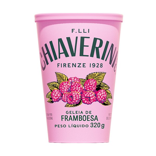 Geleia Italiana de Framboesa Chiaverini 320g