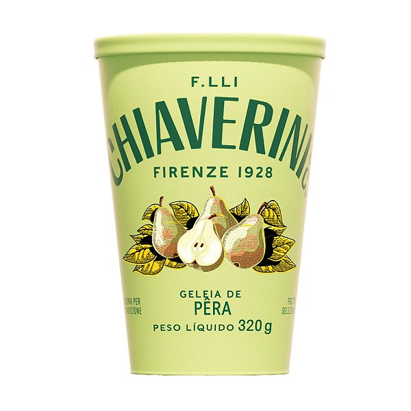 Geleia Italiana de Pera Chiaverini 320g