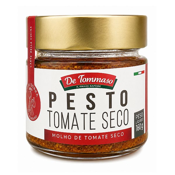 Pesto de Tomate Seco De Tommaso 160g