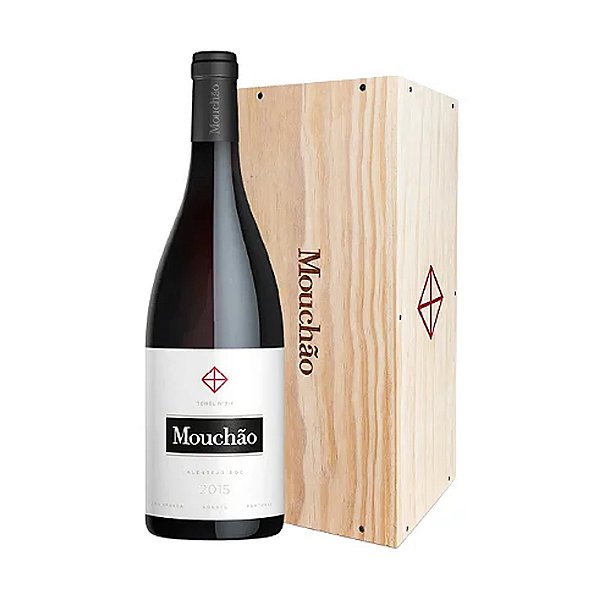 Vinho Tinto Seco Mouchão Tonel 3-4 750ml com Caixa de Madeira