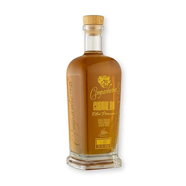 Cachaça Companheira Extra Premium Envelhecida Carvalho 750ml