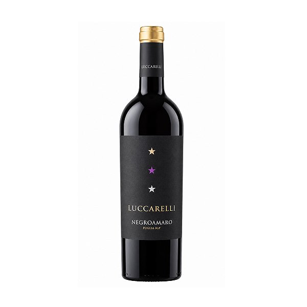 Vinho Tinto Meio Seco Luccarelli Negroamaro Puglia IGP 750ml