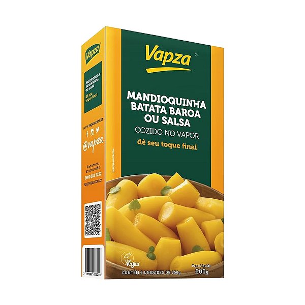 Mandioquinha Salsa Cozida Vapza 500g