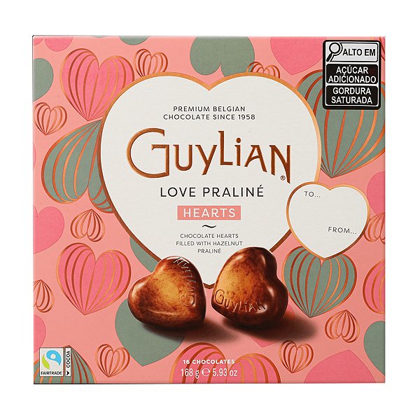 Chocolate Love Praline Hearts Guylian 168g