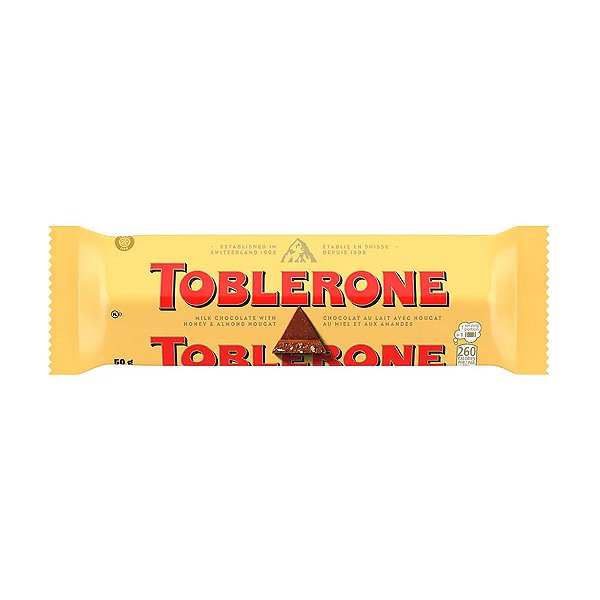 Chocolate Toblerone ao Leite 50g