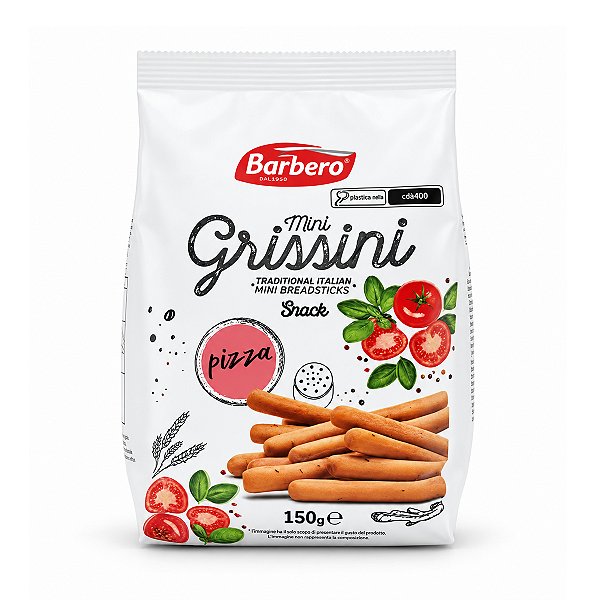 Mini Grissini Pizza Barbero 150g