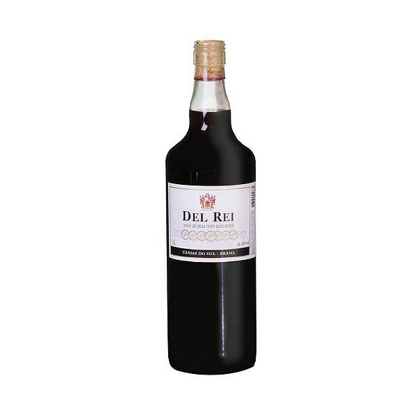 Vinho Colonial Del Rei Tinto Seco Bordo 1 L