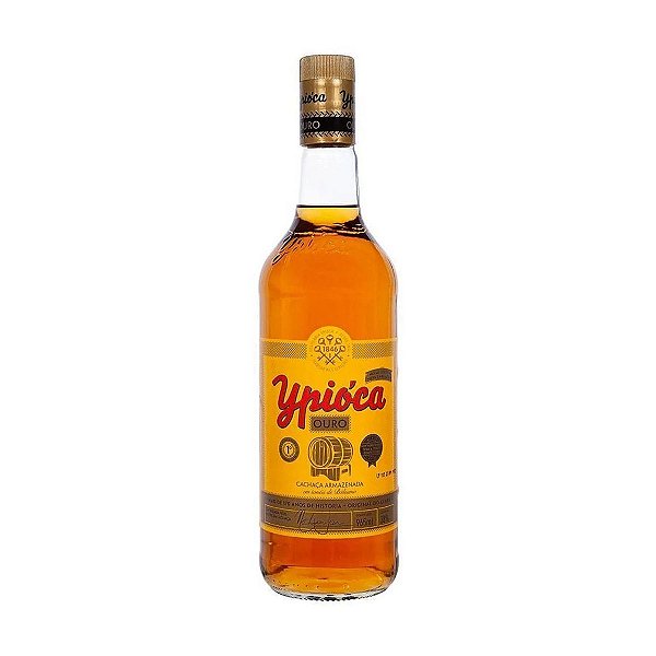 Cachaca Ypioca Brasilizar Cg Ouro 965ml