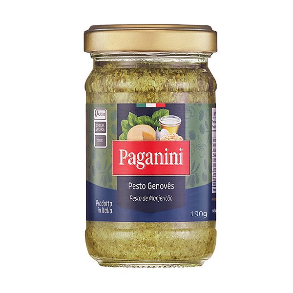 Molho Pesto Genovese Paganini 190g
