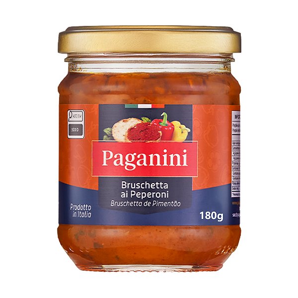 Bruschetta de Pepperoni Paganini 180g