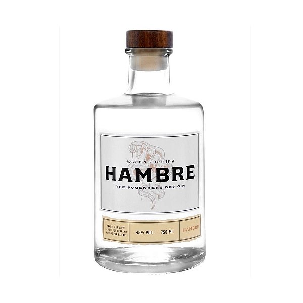 Gin Hambre 750ml