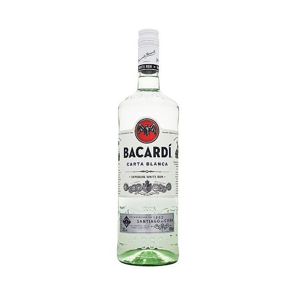 Rum Bacardi Superior Carta Blanca 980 ML