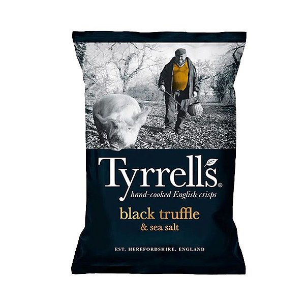 Batata Tyrrells Black Truffle 150g