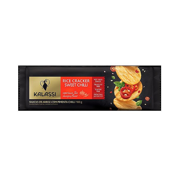 Biscoito Tai Kalassi Rice Cracker Chilli 100g