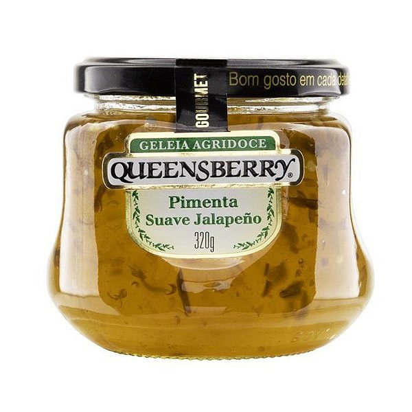 Geleia Queensberry de Pimenta Suave Jalapeño 320g