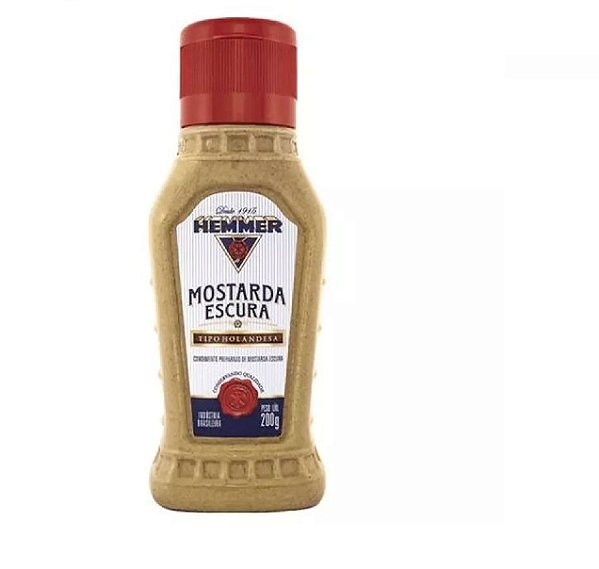 Mostarda Escura Hemmer 200g