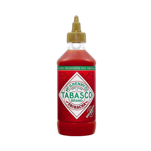 Molho de Pimenta Sriracha Tabasco 256ml