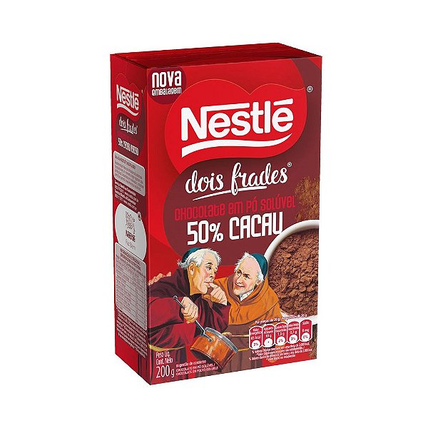 Chocolate em Pó Dois Frades Nestle 200g