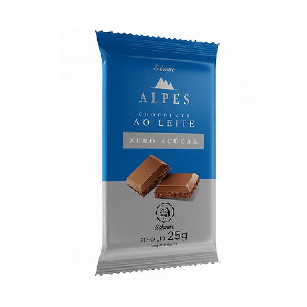 Chocolate Alpes ao Leite 25g